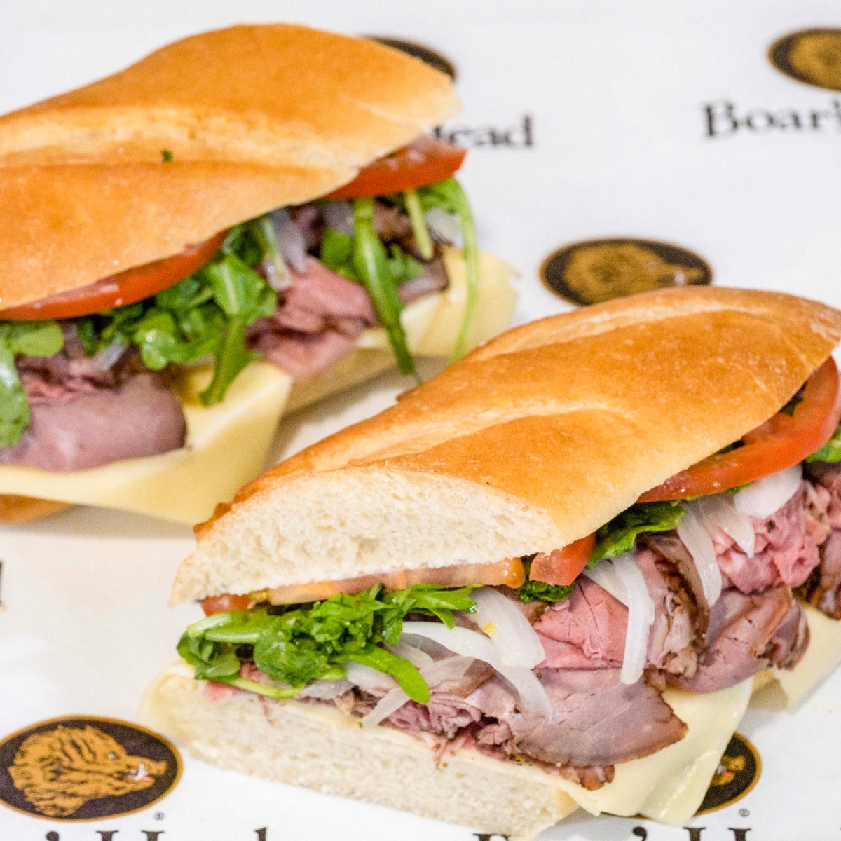 Roast Beef and White Cheddar Sandwich